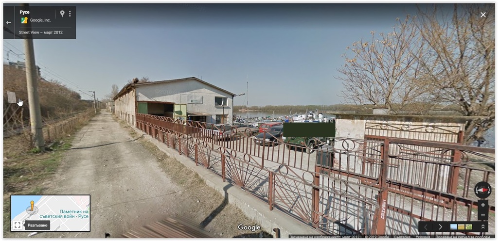 Русе.Продава привлекателен бизнес имот,1011м2,на брега на река Дунав.